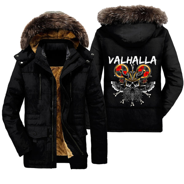 Viking Parka Jacket Viking Valhalla Warrior