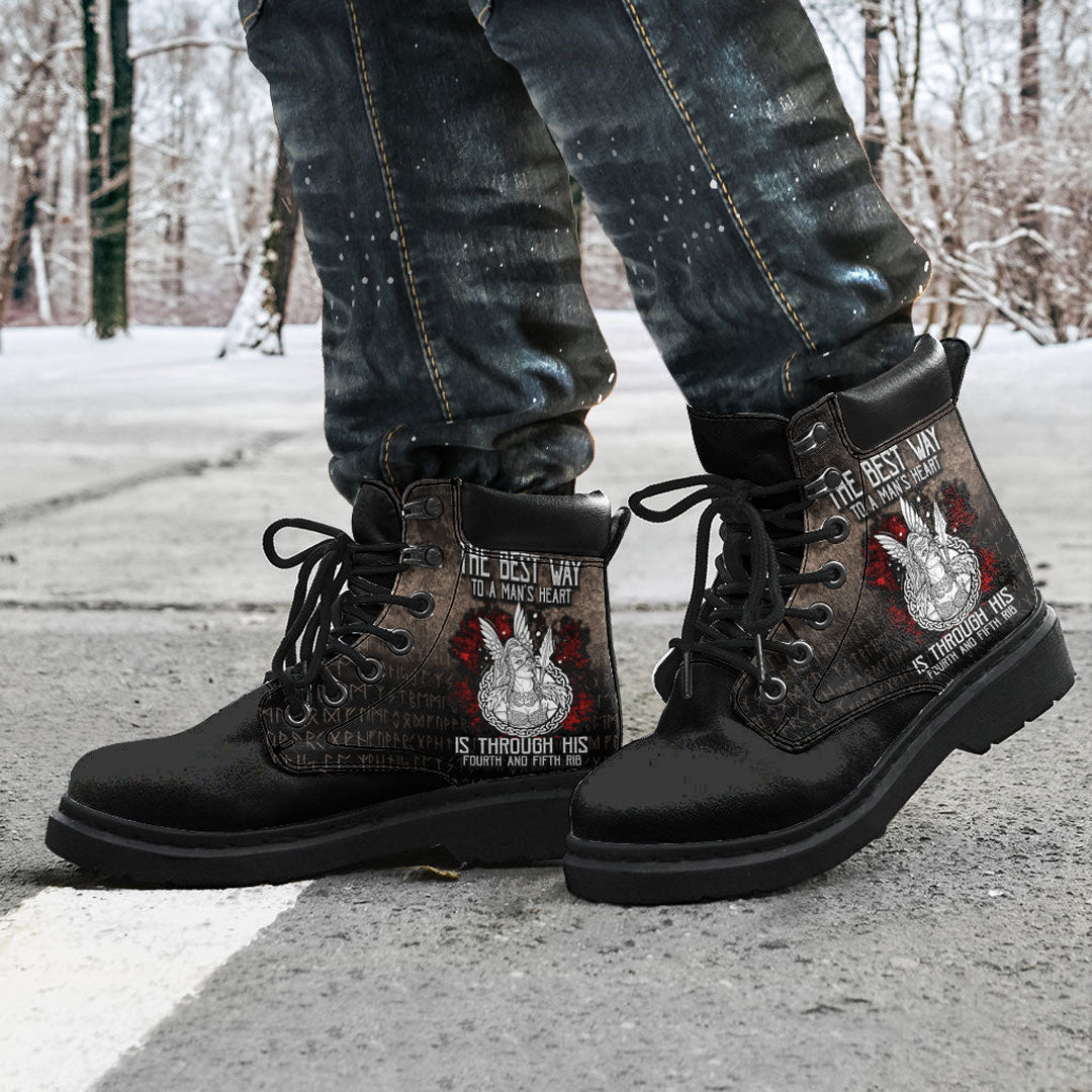 Viking All Season Boots Valkyrie The best way to a man's heart