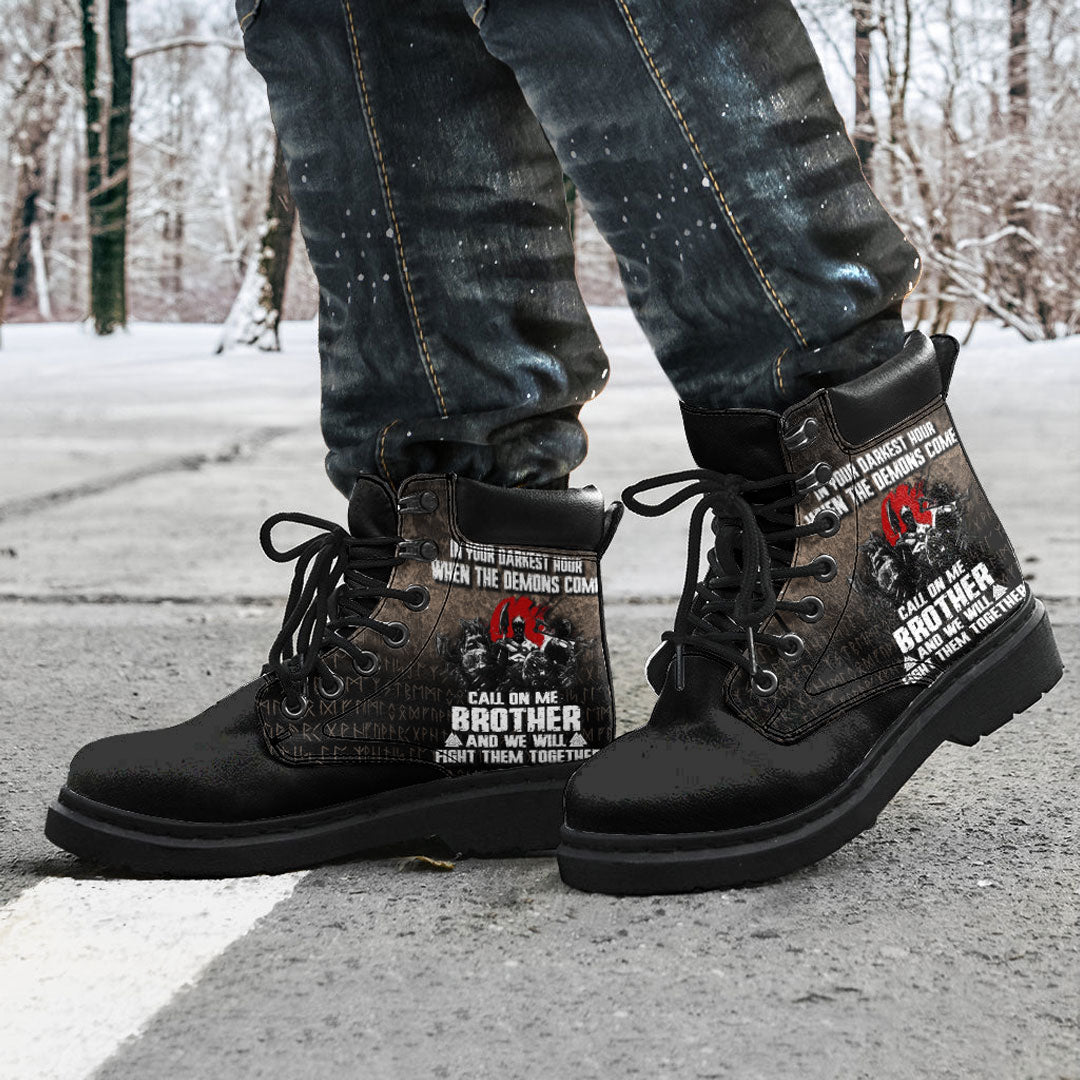 Viking All Season Boots Warrior In Your Darkest Hour