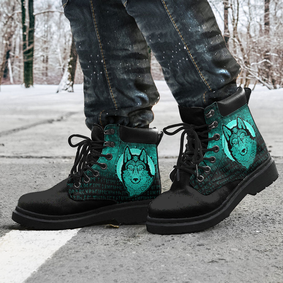 Viking All Season Boots Northern Wolf cyan