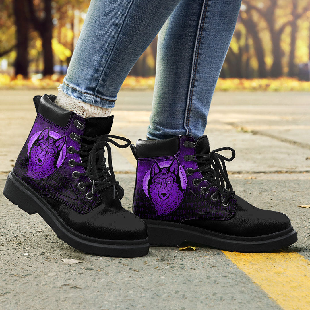 Viking All Season Boots Northern Wolf purple