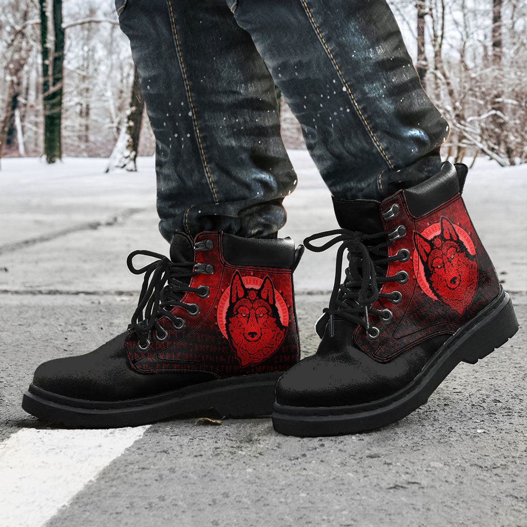 Viking All Season Boots Northern Wolf red