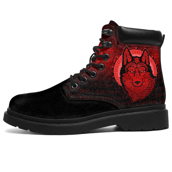 Viking All Season Boots Northern Wolf red