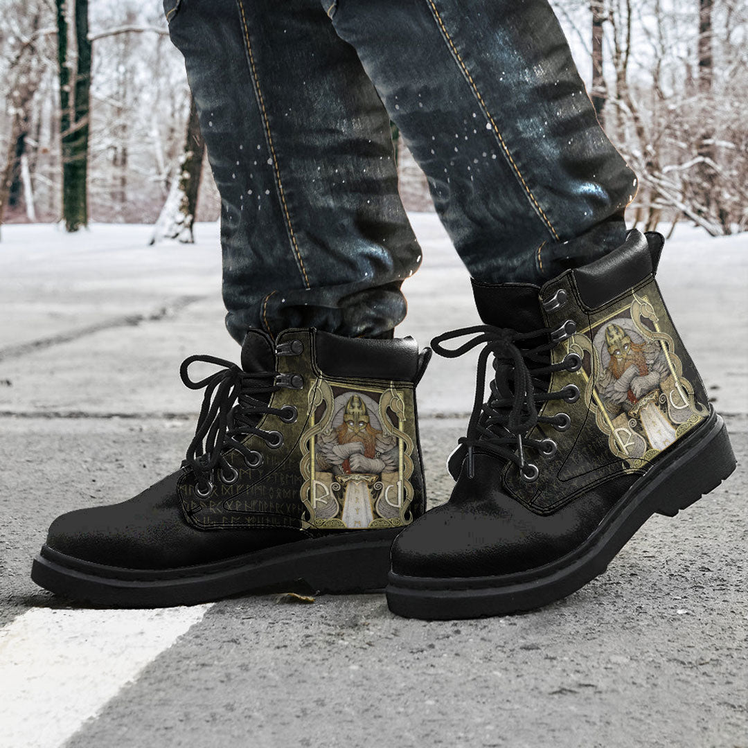 Viking All Season Boots Odin Nordic Style