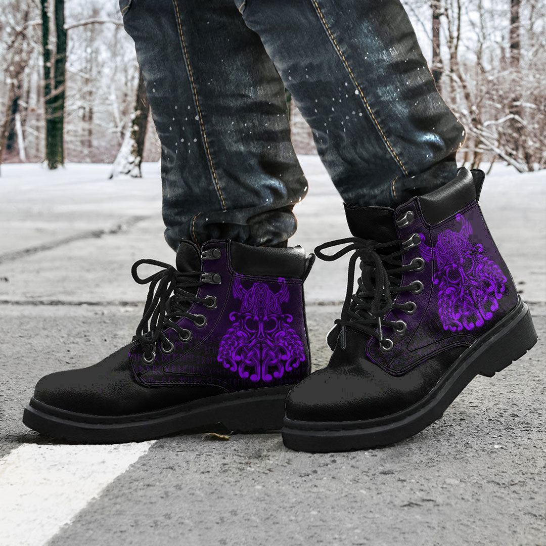 Viking All Season Boots Odin Valhalla Purple