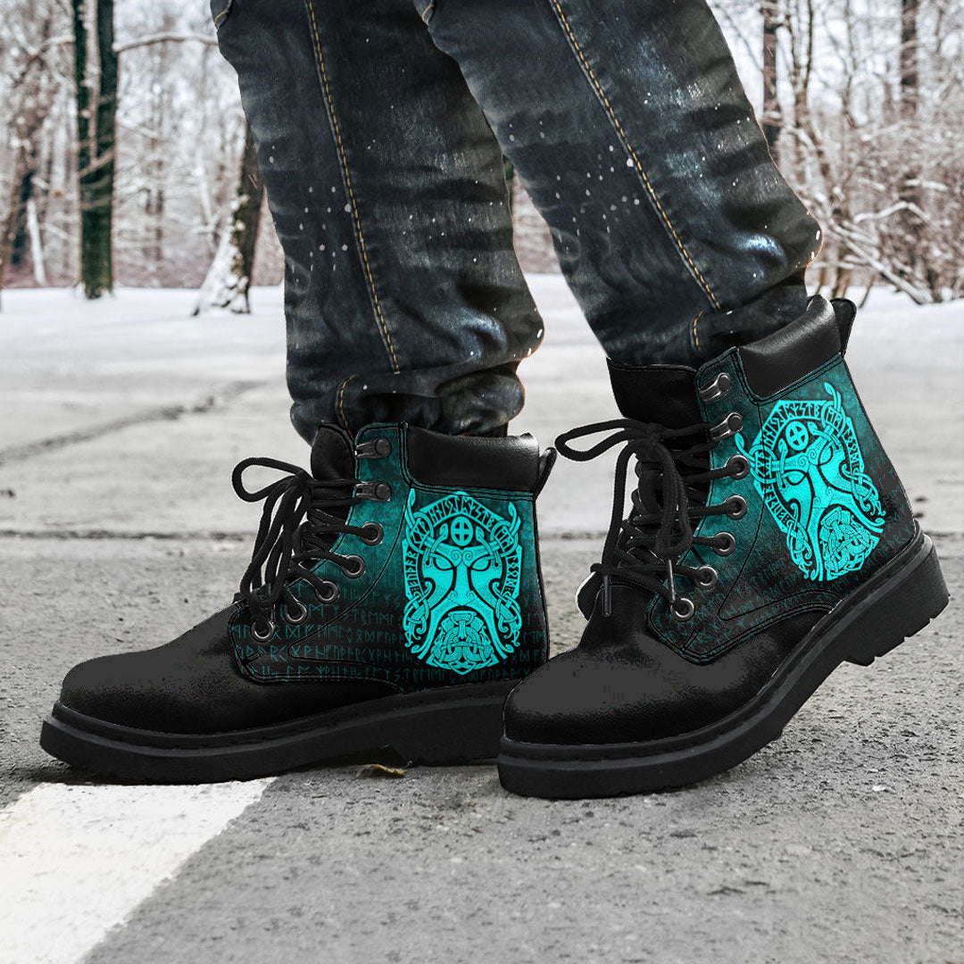 Viking All Season Boots Thor Godmask Cyan