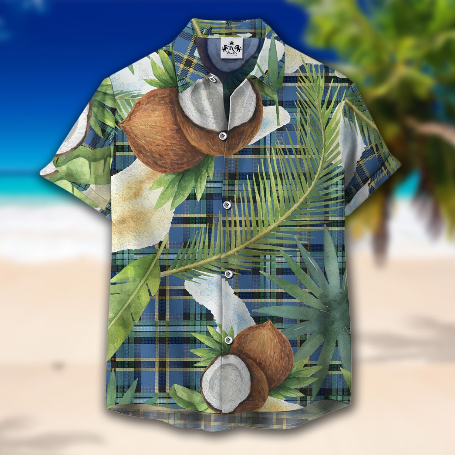 Scottish Tartan Weir Ancient Clan Hawaiian Shirt Hibiscus - Tropical Garden Style
