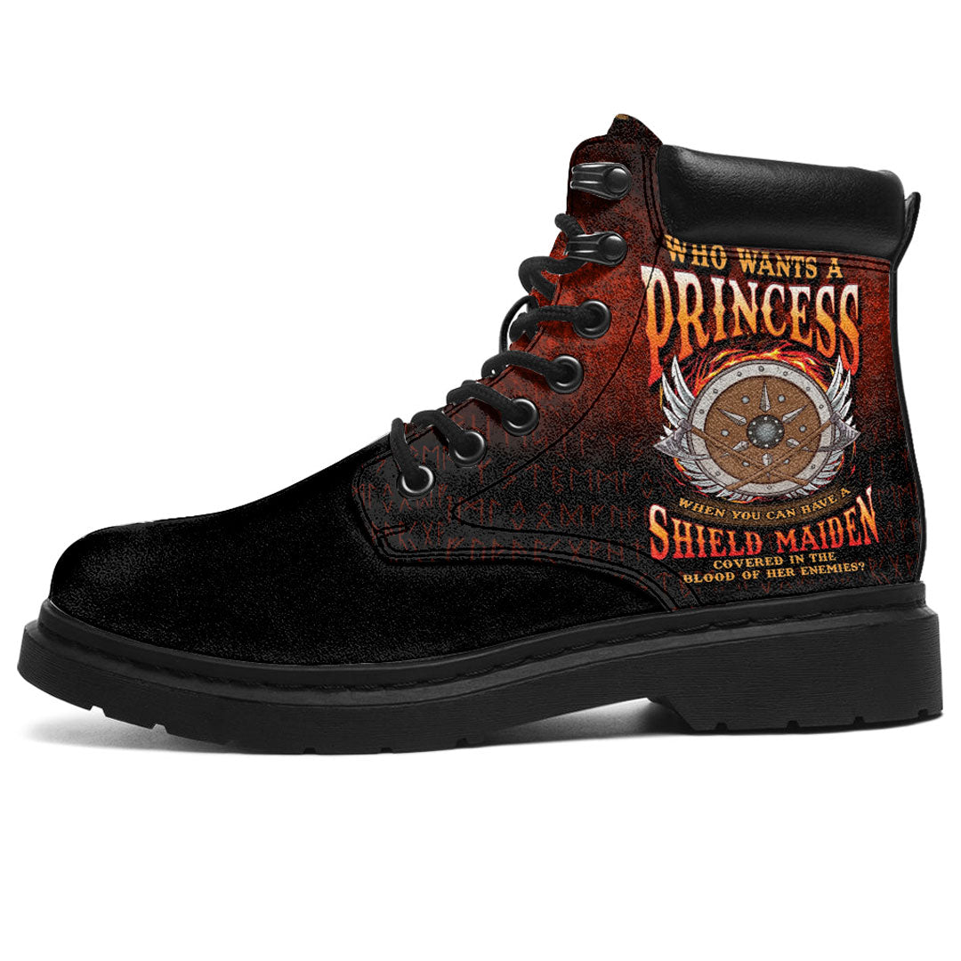 Viking All Season Boots Who Wants A Princess When You Can Have A Shield Maiden