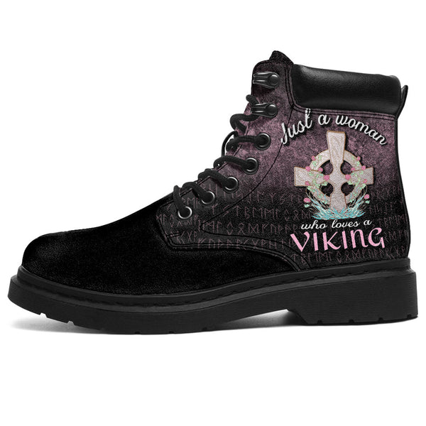 Viking All Season Boots Woman Loves Viking Warrior Norse Valhalla