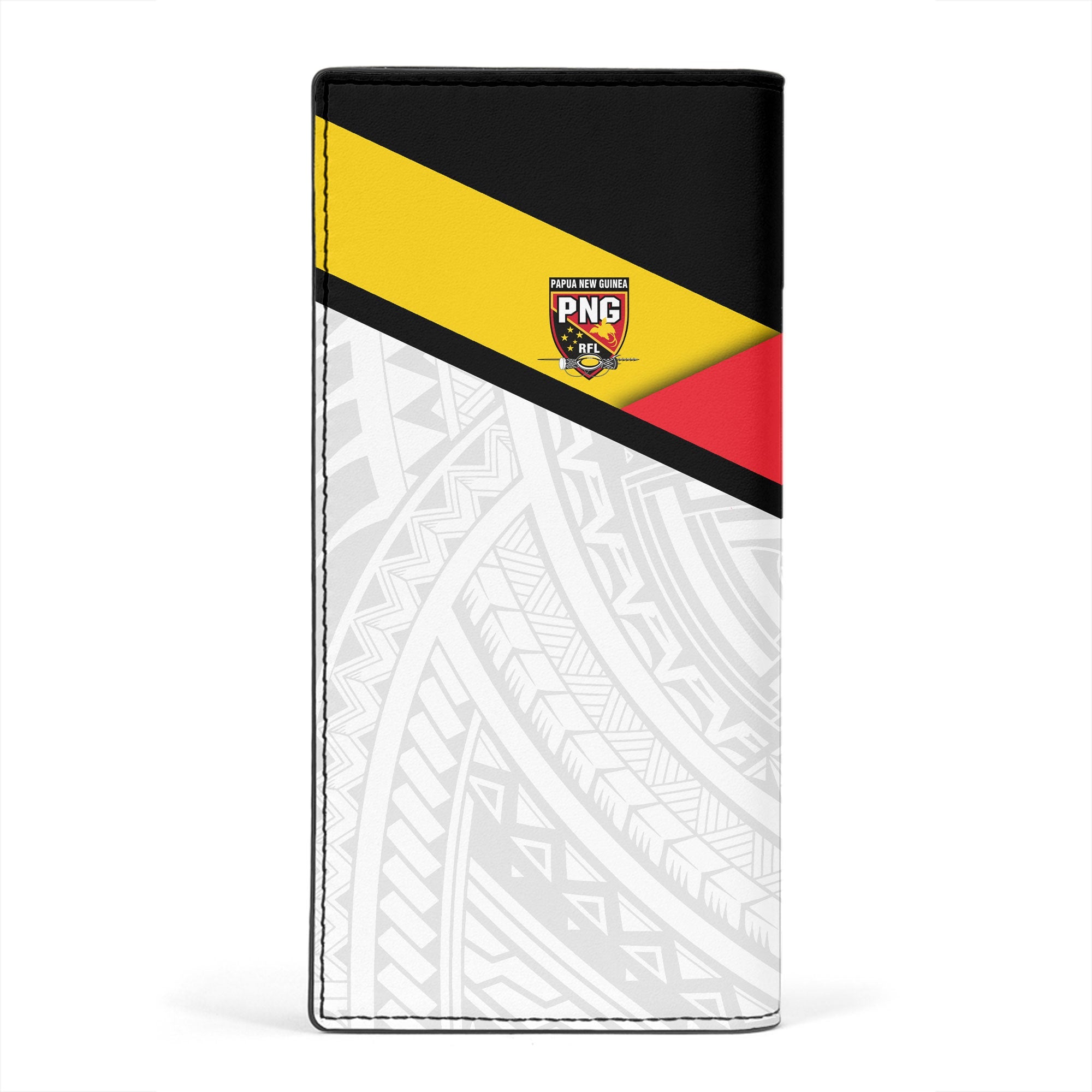 Papua New Guinea Rugby Hunters Leather Wallet