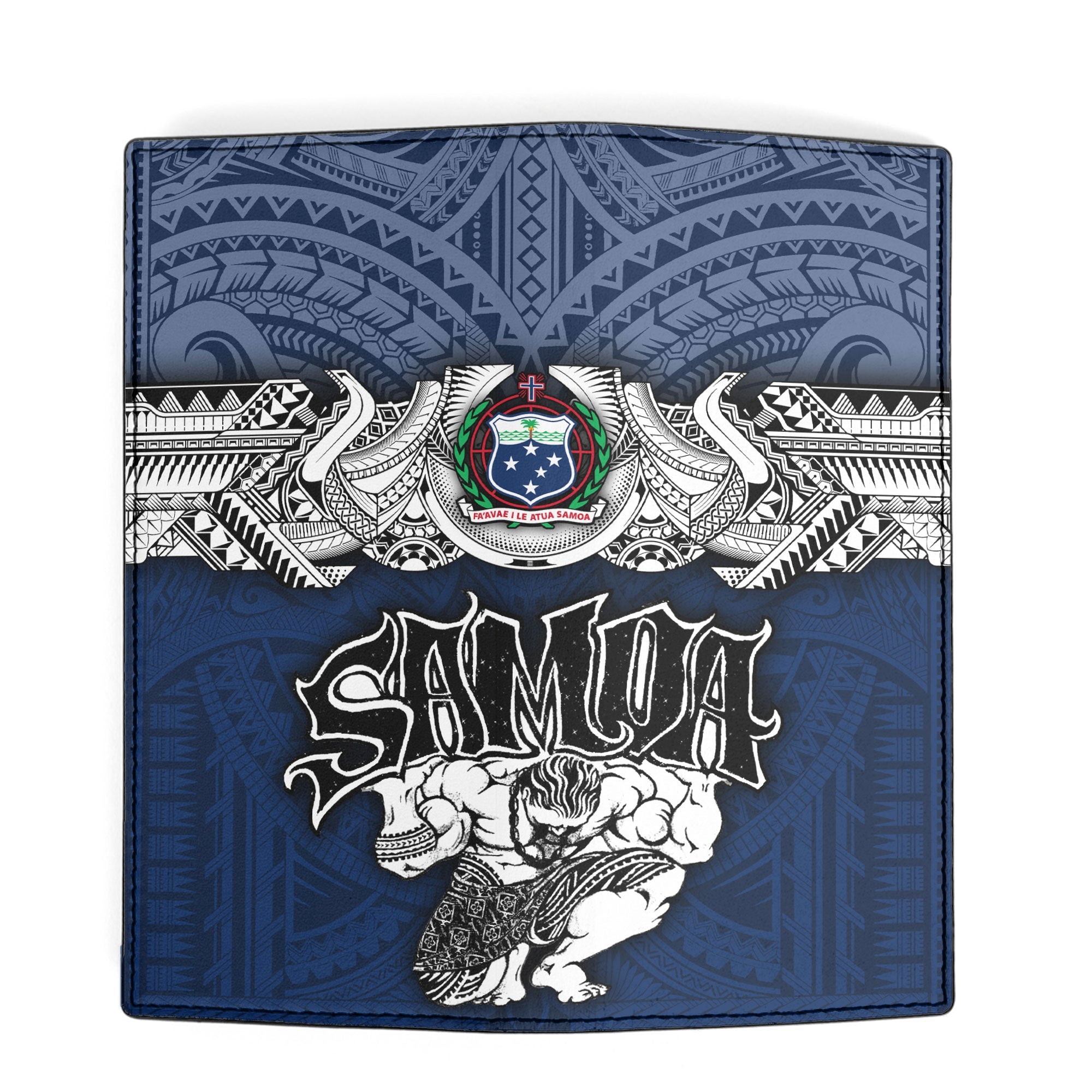 Samoa Warrior Leather Wallet