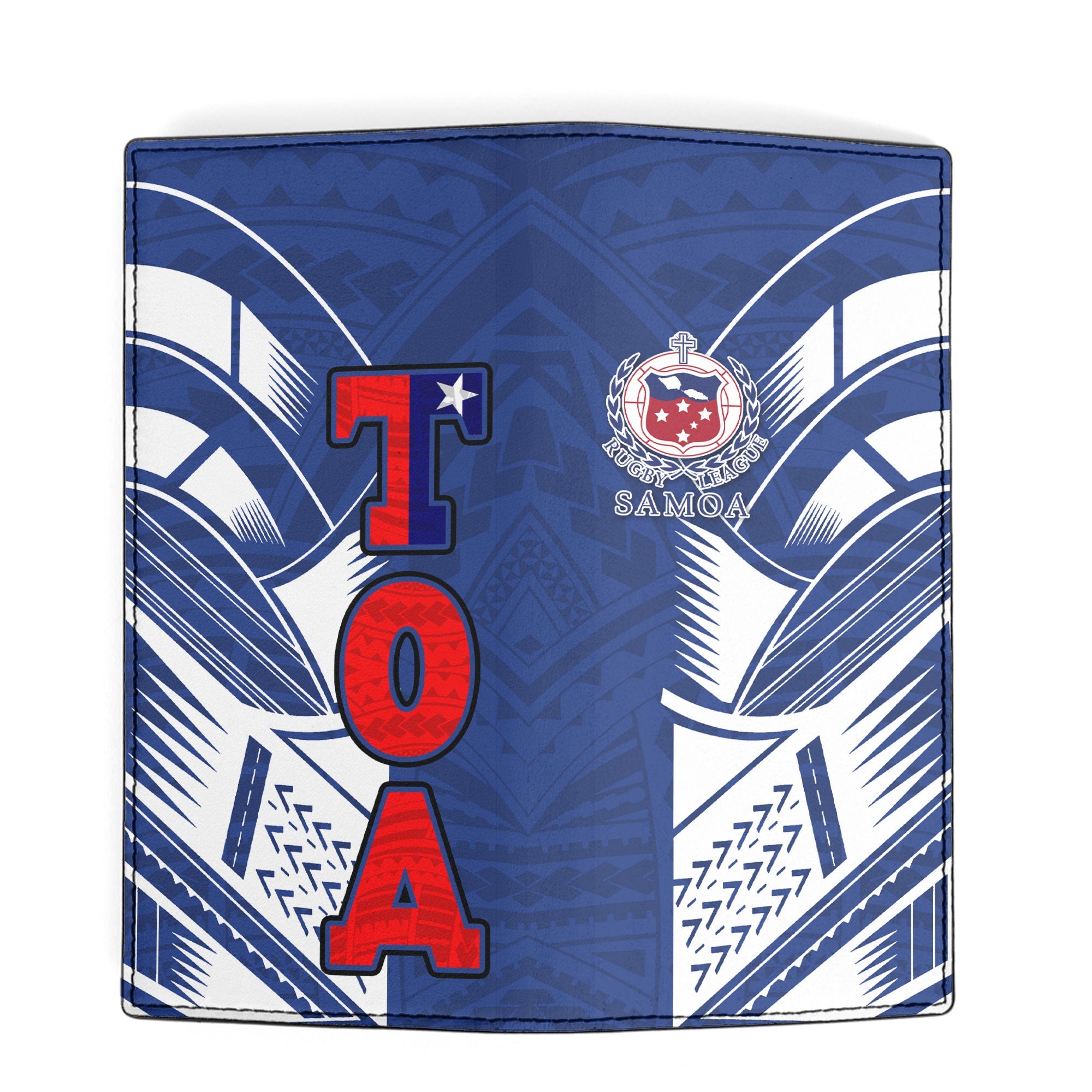 TOA Samoa Rugby Leather Wallet