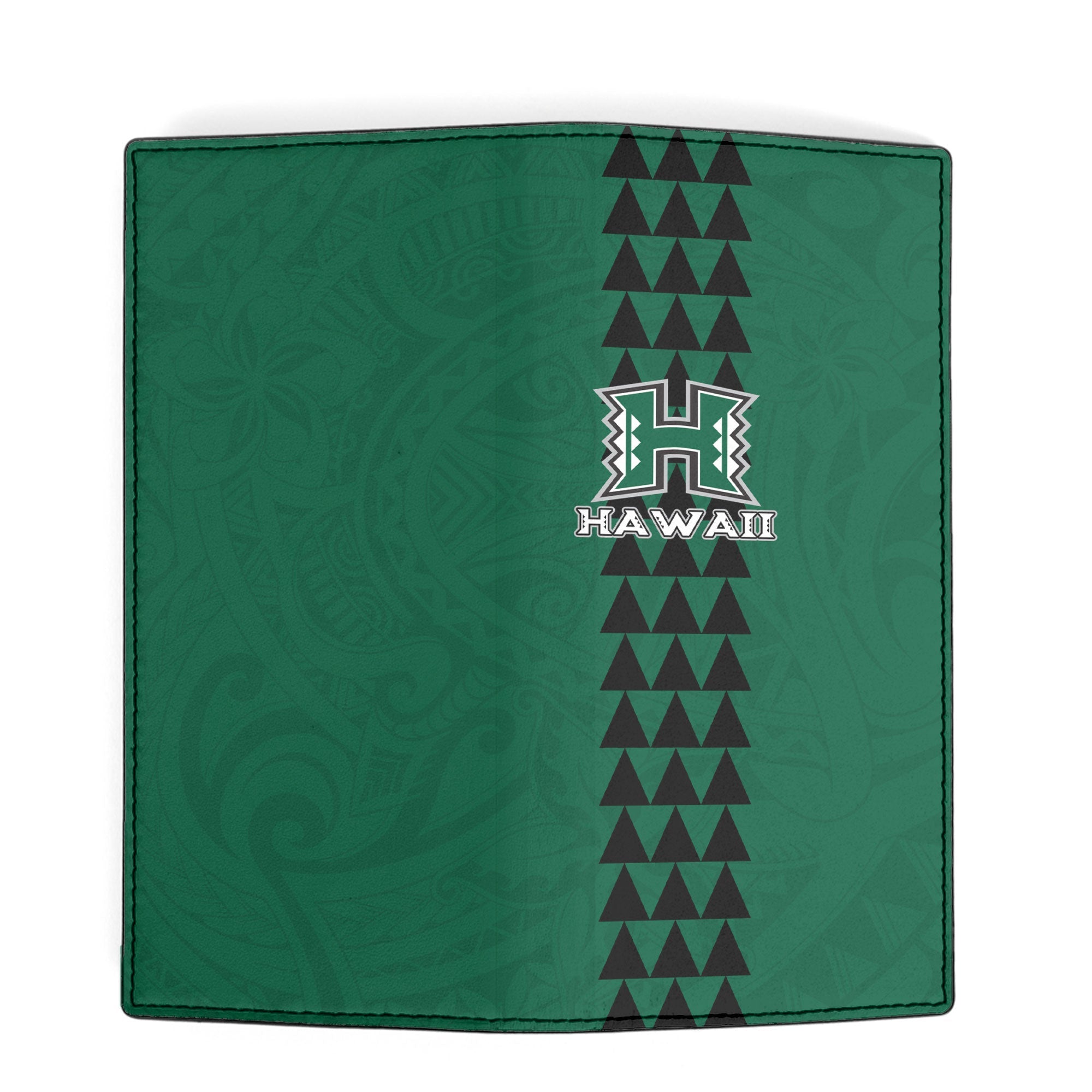 Hawaii Rainbow Warriors Rugby Leather Wallet