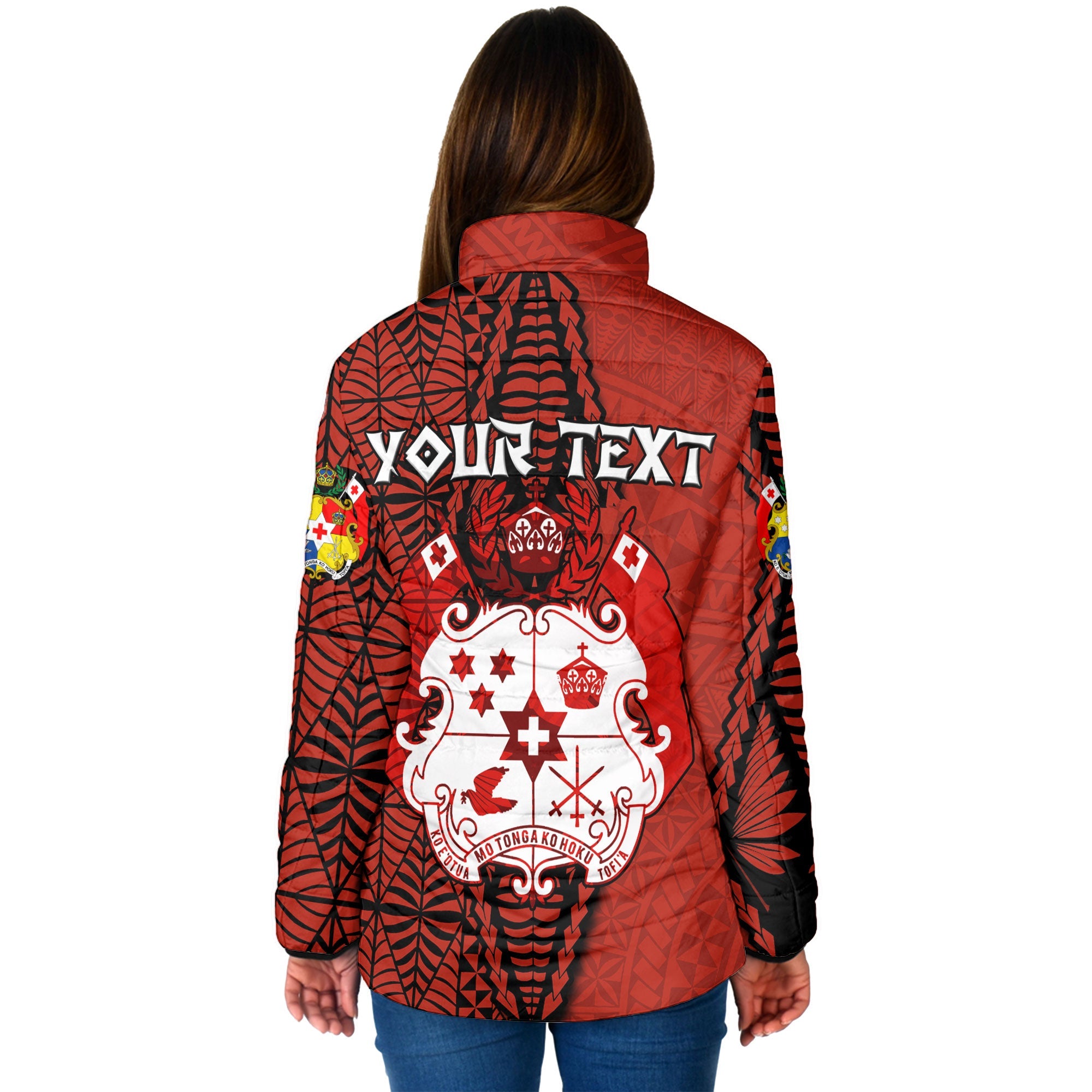 Custom Tonga The Tonga Terror Women Padded Jacket