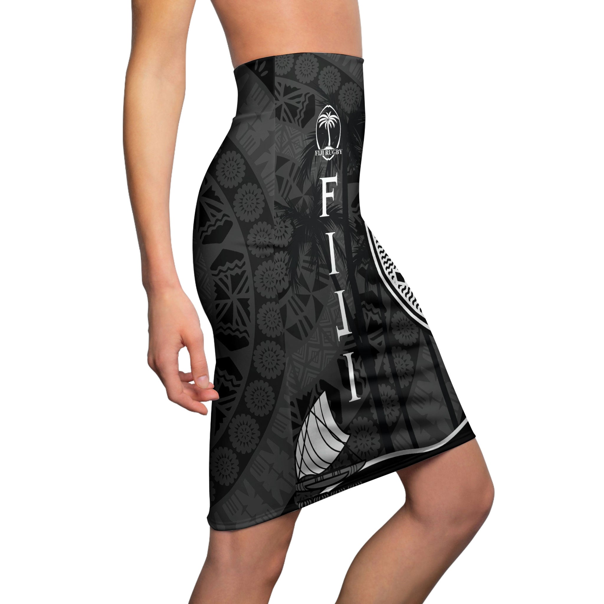 Fiji Rugby Women's Pencil Skirt