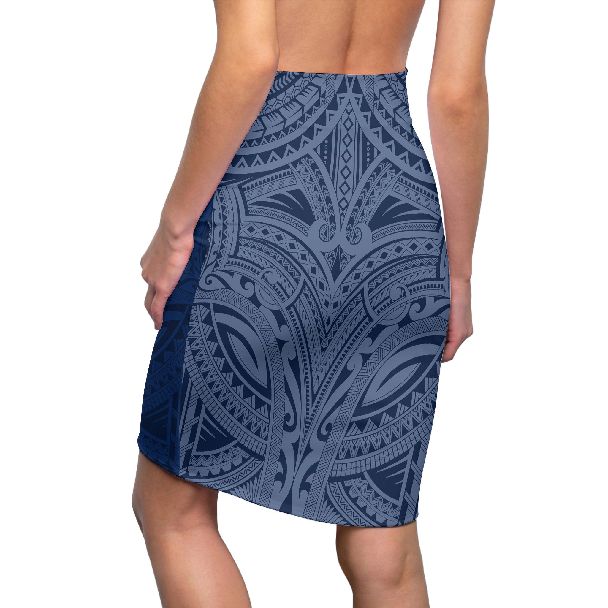 Samoa Warrior Women's Pencil Skirt