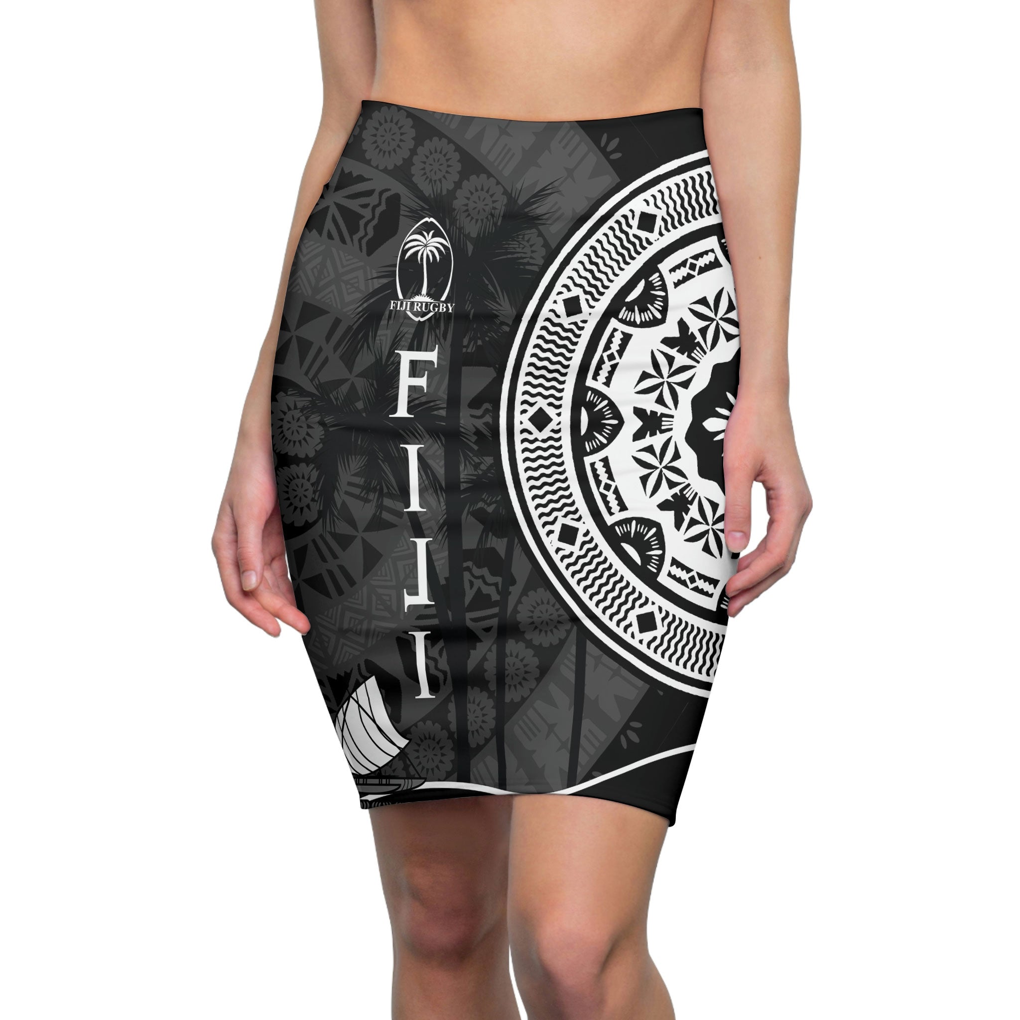 Fiji Rugby Women's Pencil Skirt