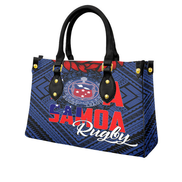Polynesian Samoa Leather Bag Toa Samoa Rugby Ula Fala Style