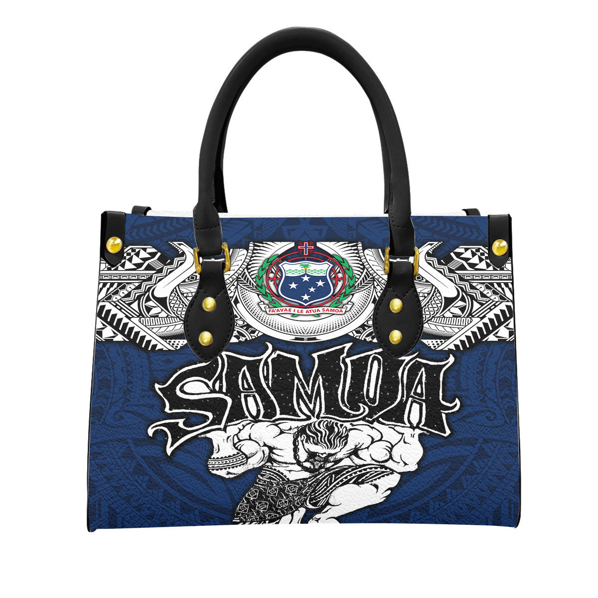 Samoa Warrior Leather Bag