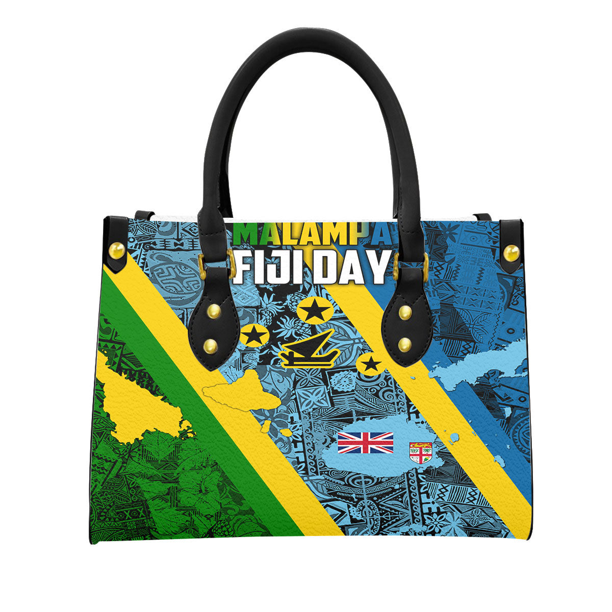 Malampa Fiji Day Leather Bag