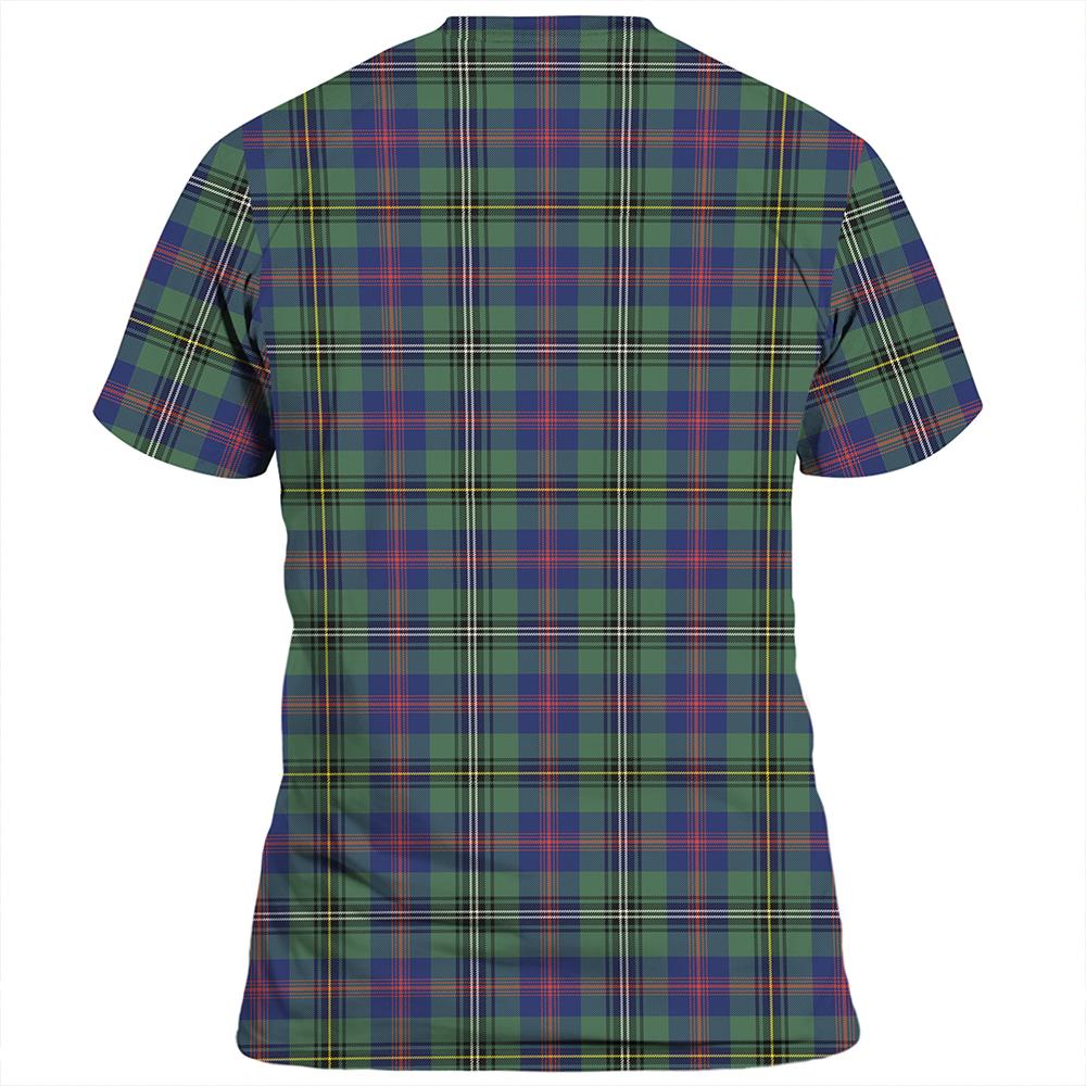 Wood Modern Tartan Classic Crest T-Shirt