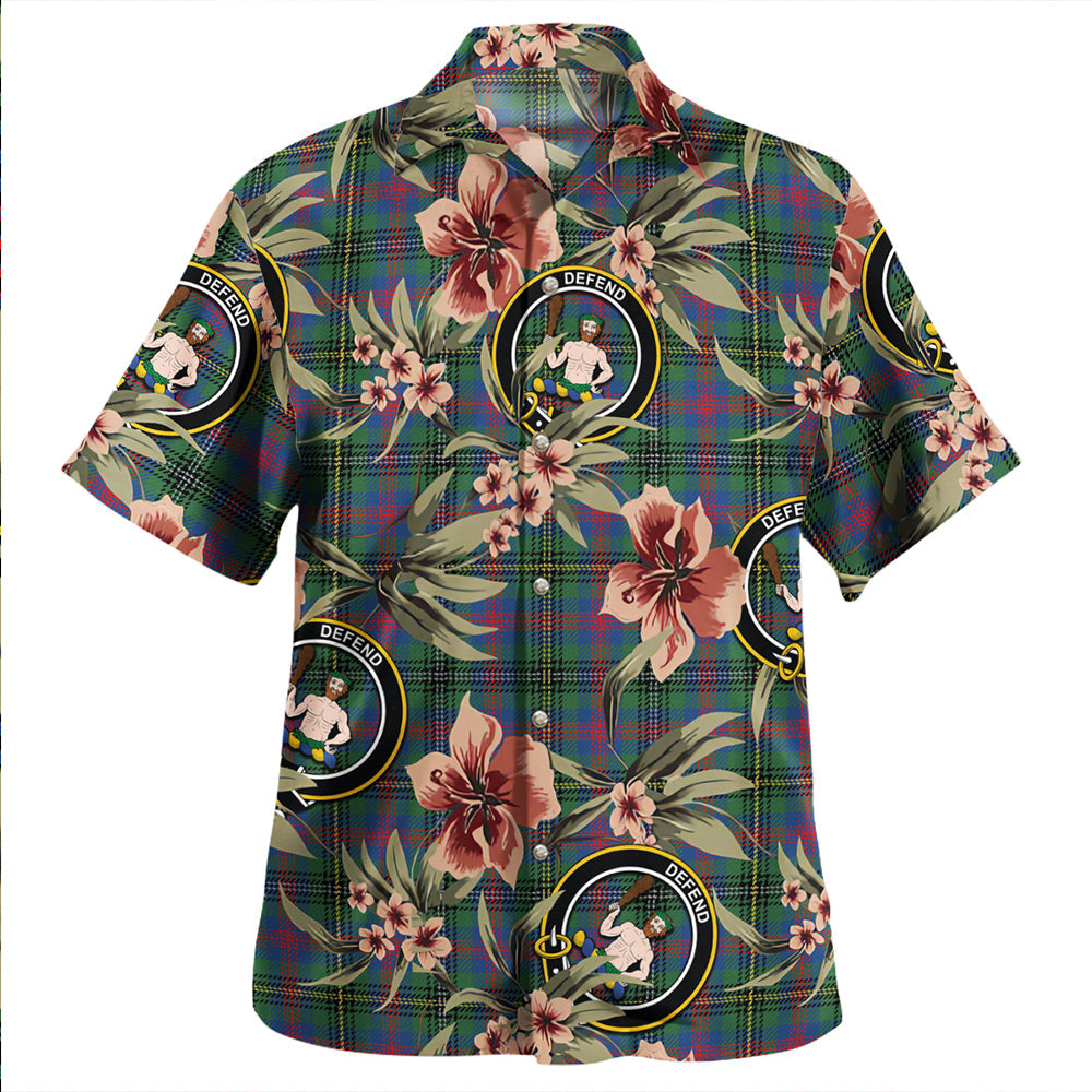 Scottish Tartan Wood Modern Clan Hawaiian Shirt Tropical Old Style