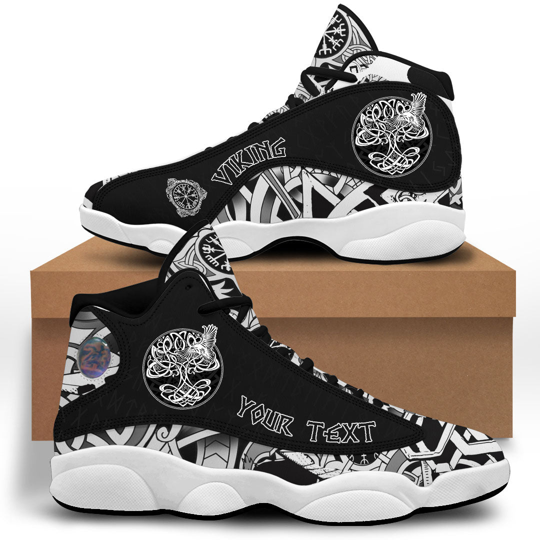 Custom Viking Sneaker J13 Yggdrasil Tree of Life