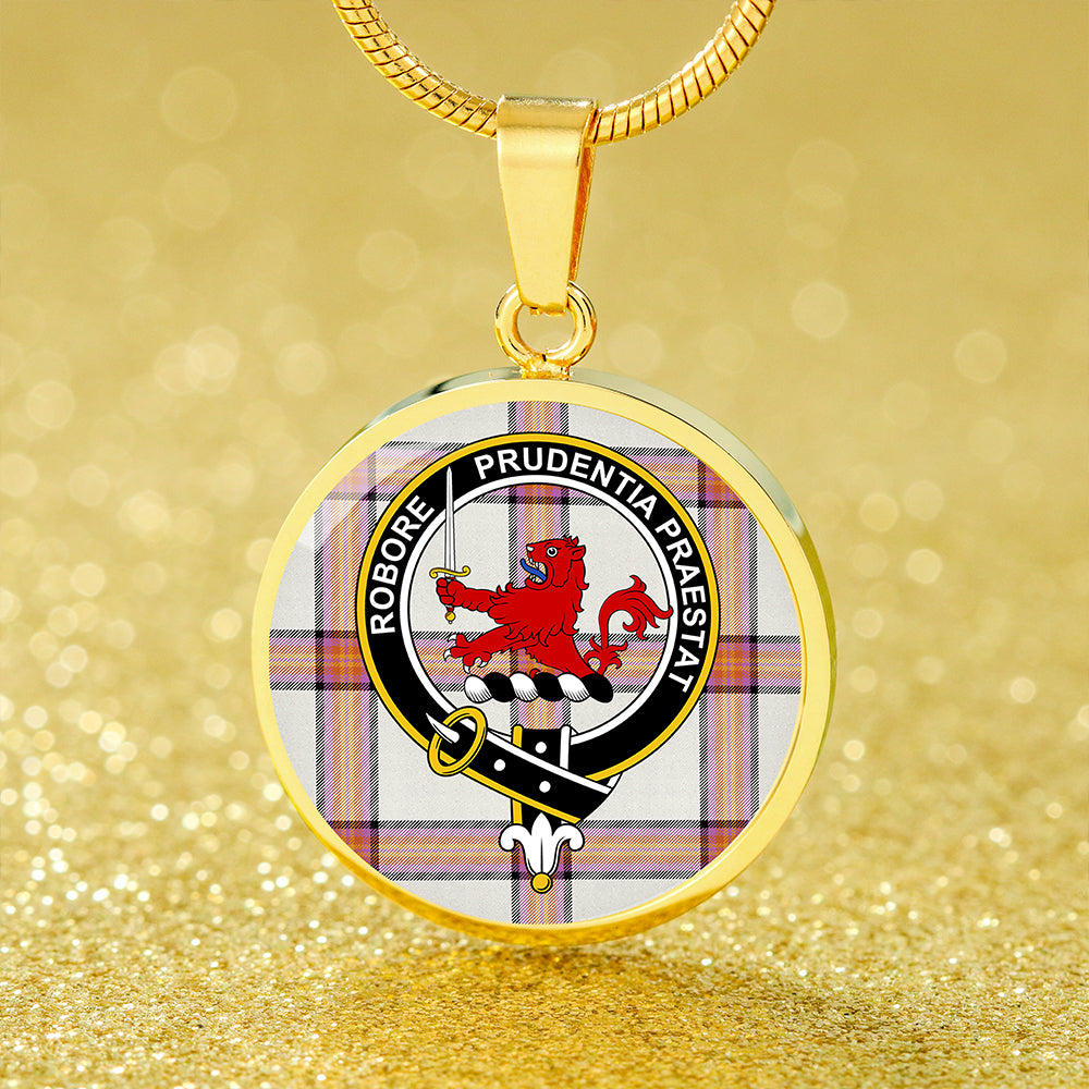 Scottish Tartan Young Christina Ancient Clan Circle Necklace Classic Style