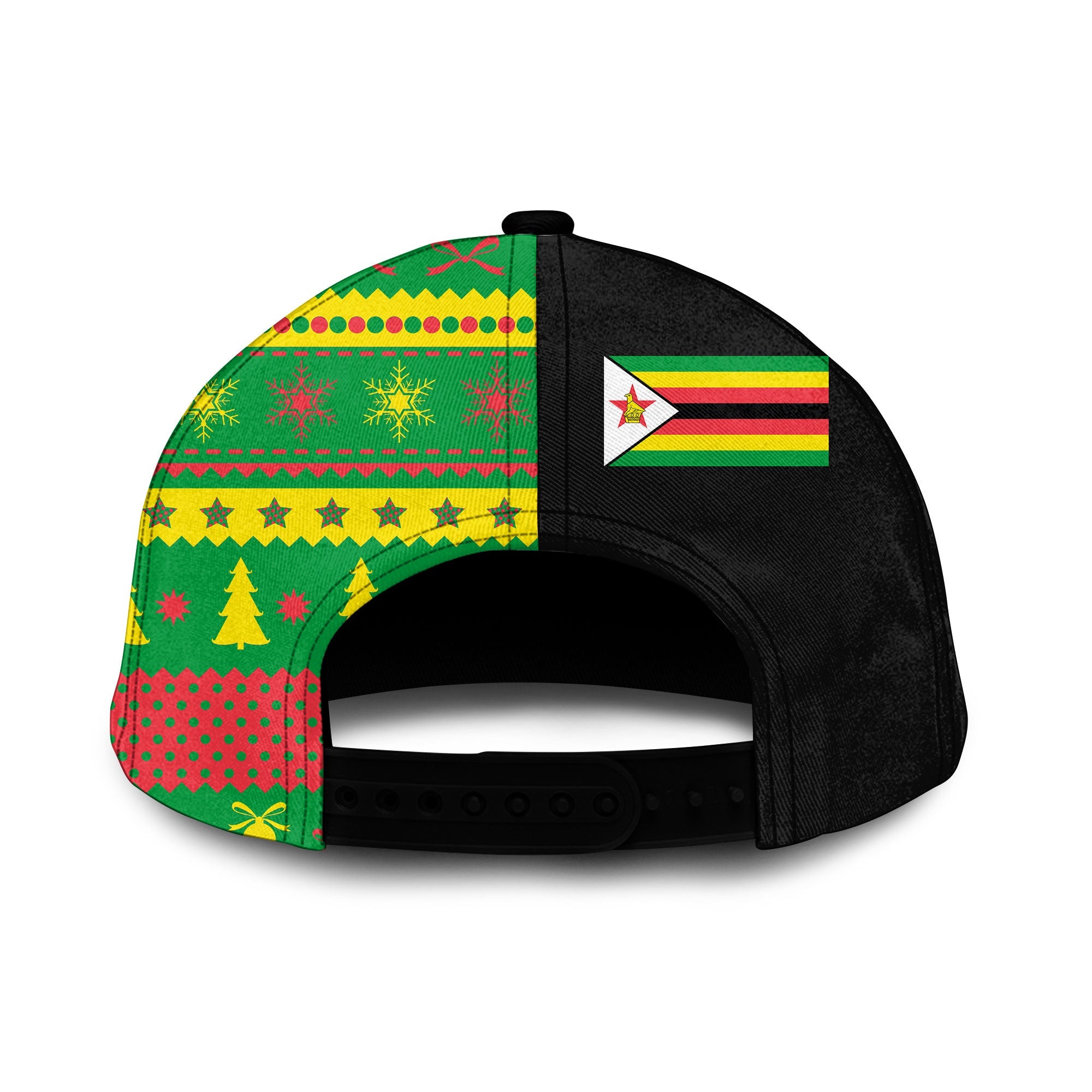 Zimbabwe Classic Cap Coat Of Arms Christmas Style