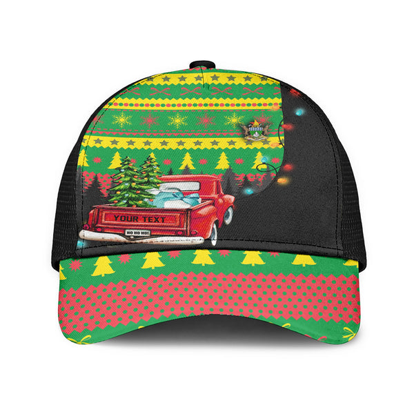 Zimbabwe Mesh Back Cap Coat Of Arms Christmas Style