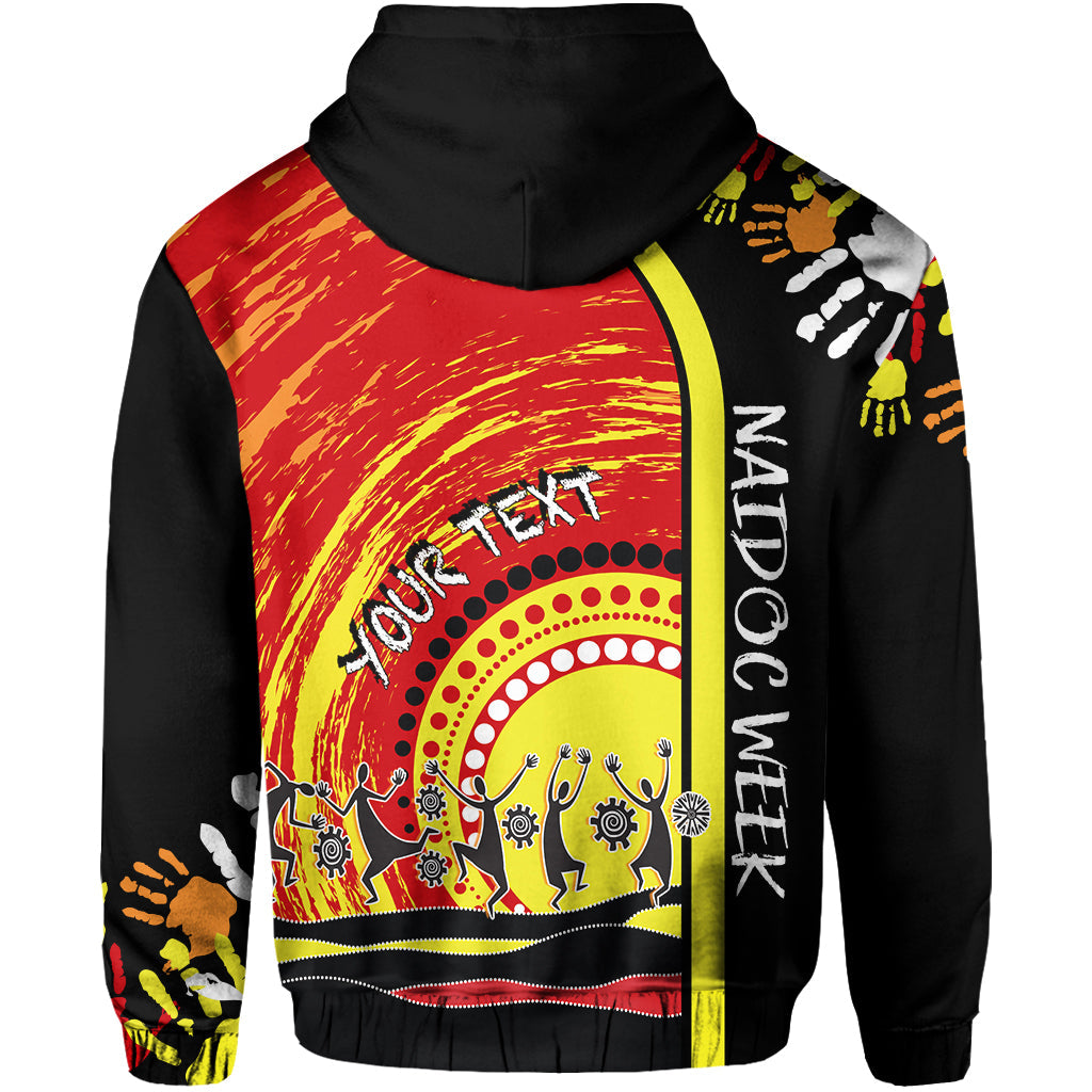 (Custom Personalised) Aboriginal NAIDOC Week 2022 Hoodie Get Up Stand Up Show Up