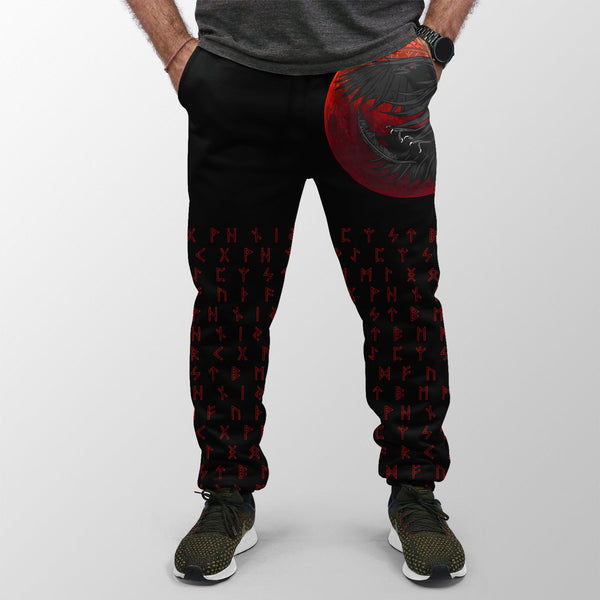 Viking Jogger Raven Blood Moon