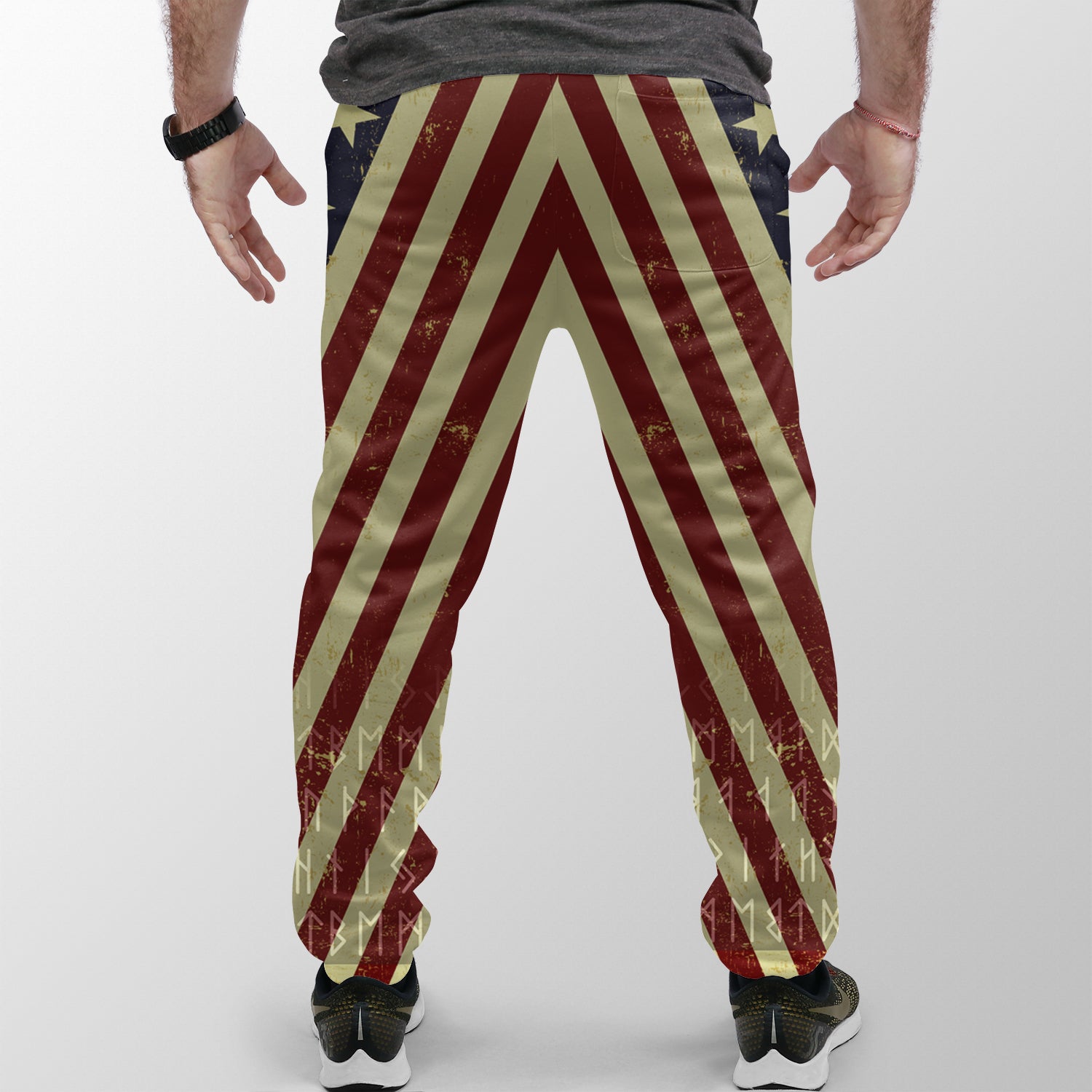 Custom Viking Jogger American Warrior Victorious