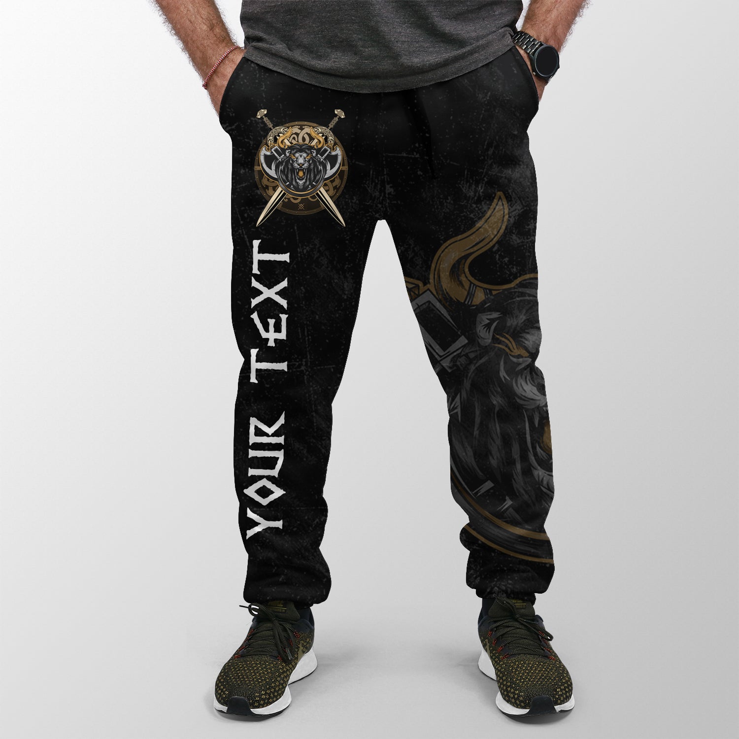 Custom Viking Jogger Lion