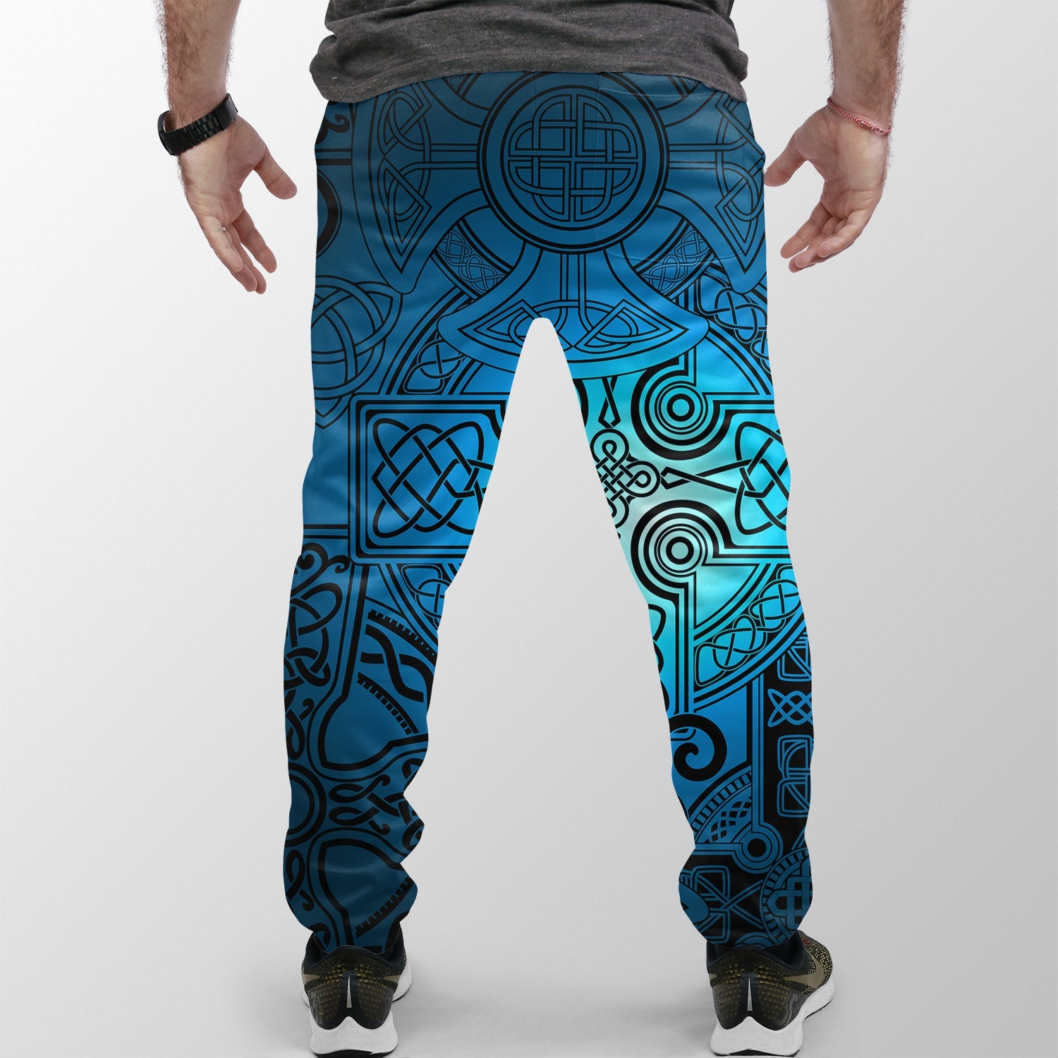 Viking Jogger Raven Odin Celtic Cyan