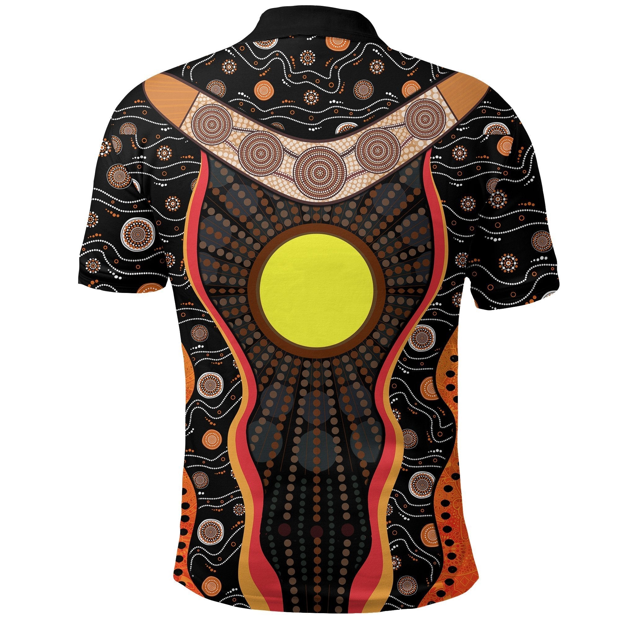 Aboriginal Polo - Koala Shirt Aboriginal Patterns Polo Shirt
