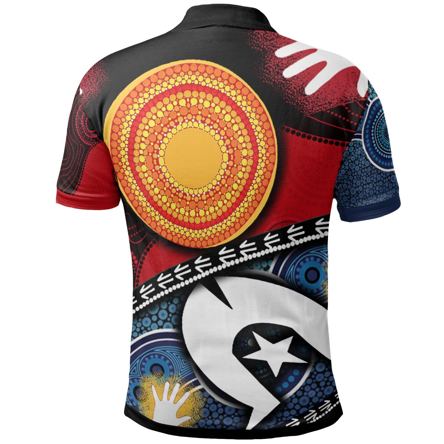 Aboriginal Polo - Australian NAIDOC Aboriginal and Torres Strait Islands Flags Polo Shirt