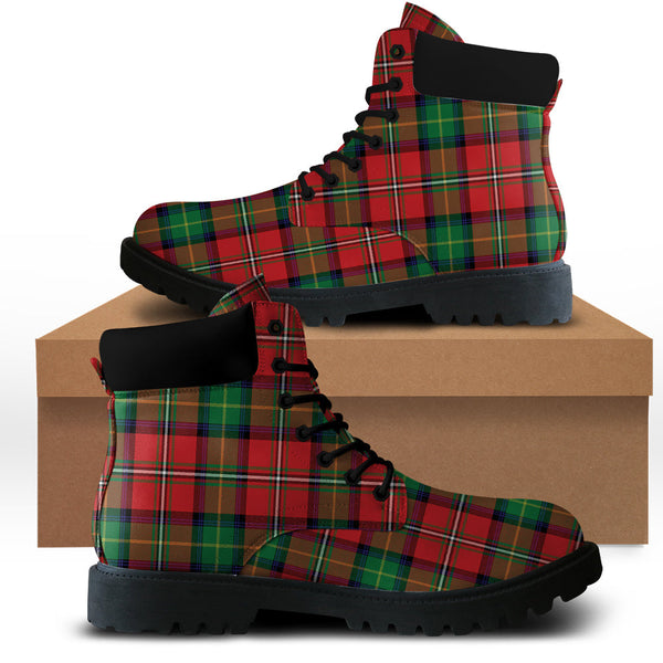 Boyd Modern Tartan Plaid All Season Boots