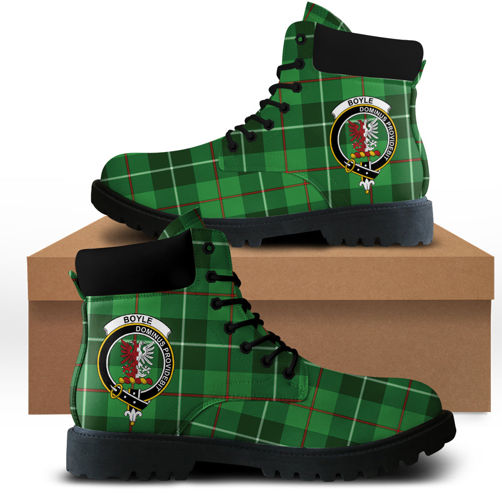 Boyle Tartan Plaid All Season Boots