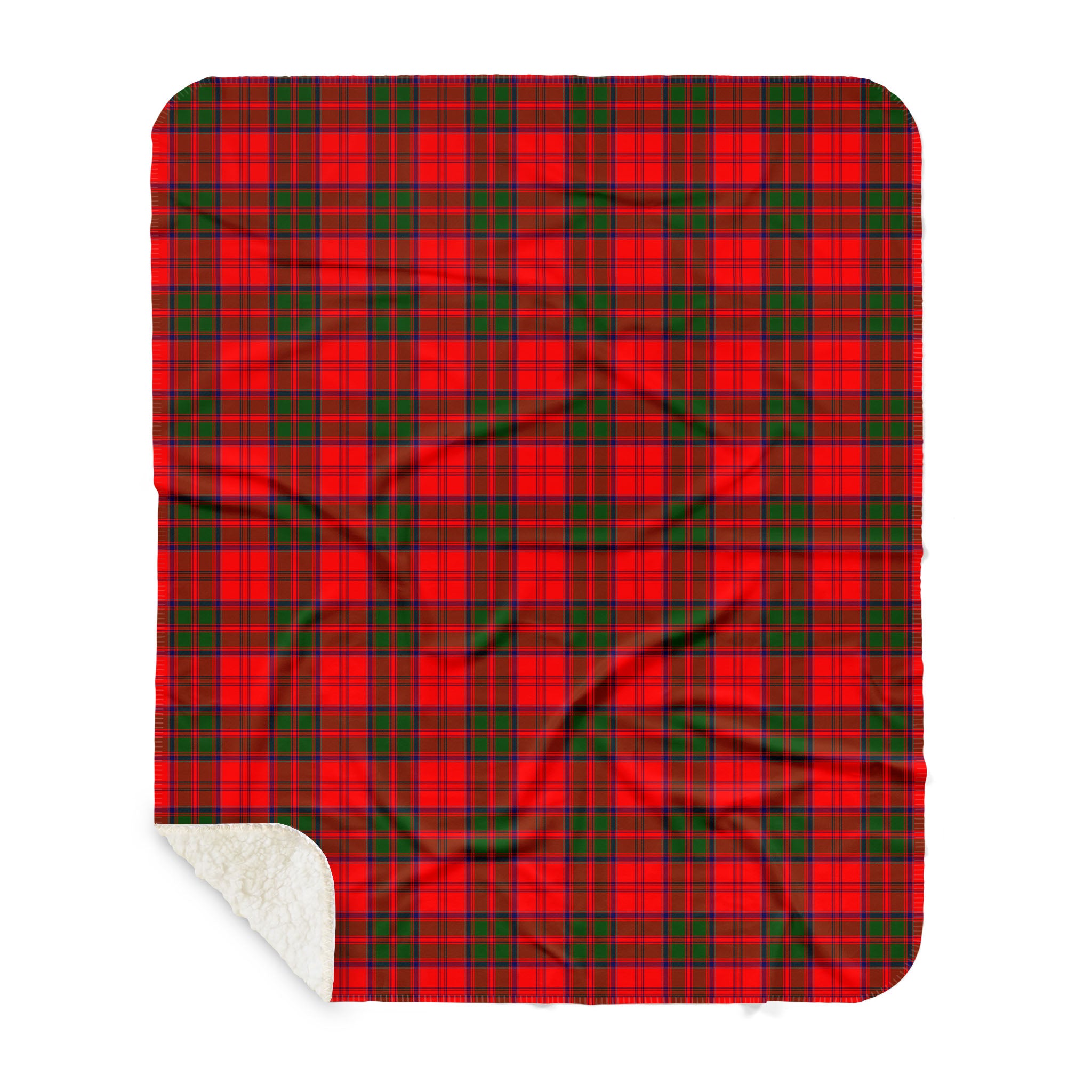 Grant Modern Clan Sherpa Blanket, Scottish Tartan Grant Modern Clan Sherpa Hoodie Plaid Style