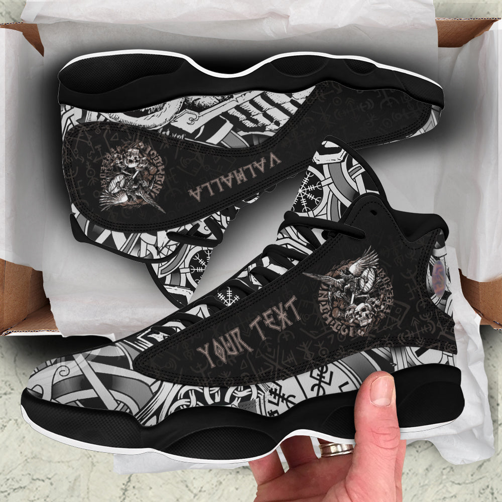 Custom Viking Sneaker J13 Warrior Tattoo Odin