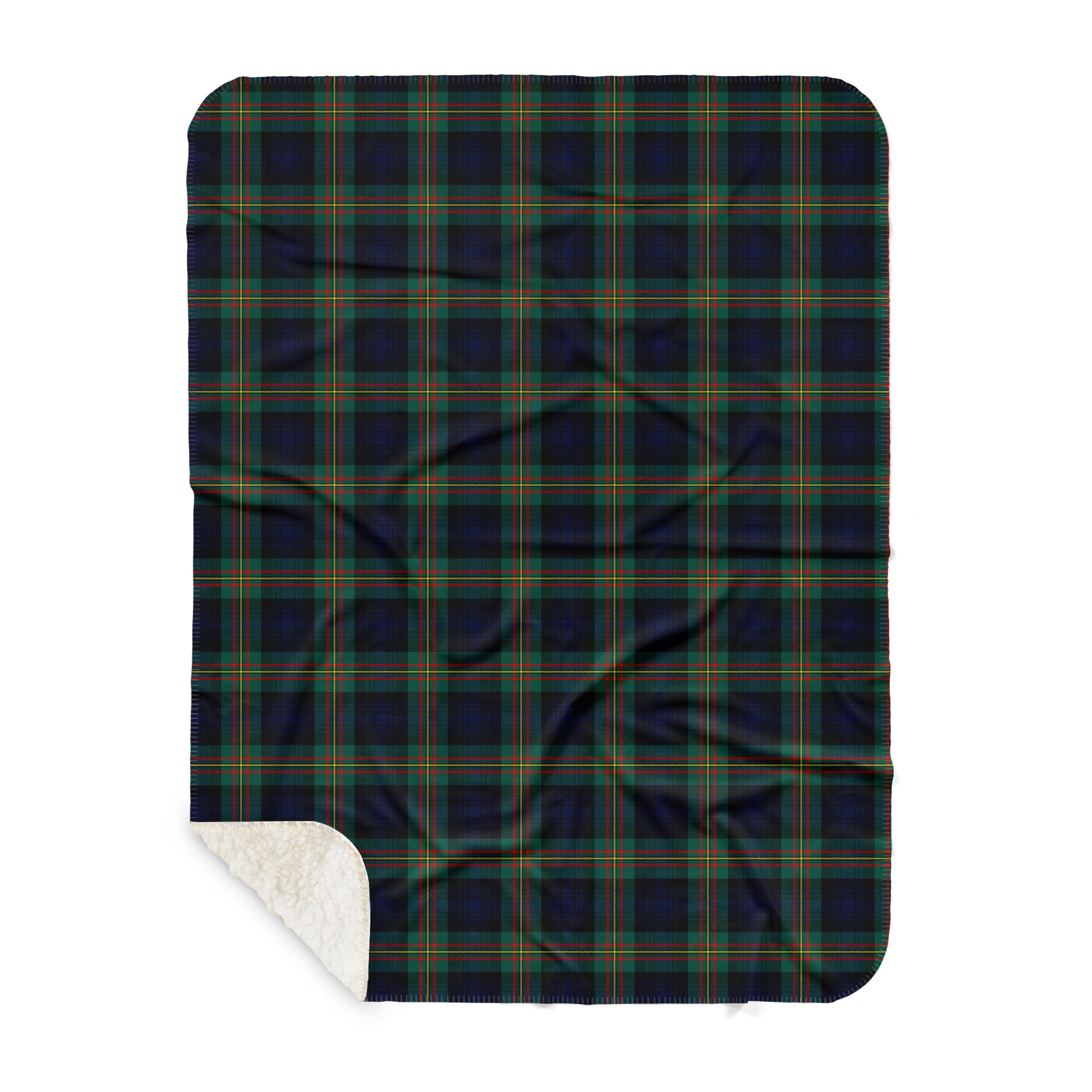 Grant Hunting Clan Sherpa Blanket, Scottish Tartan Grant Hunting Clan Sherpa Hoodie Plaid Style