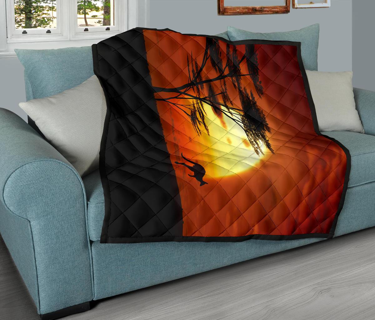 Premium Quilts - Kangaroo Quilts Sunset Ver01