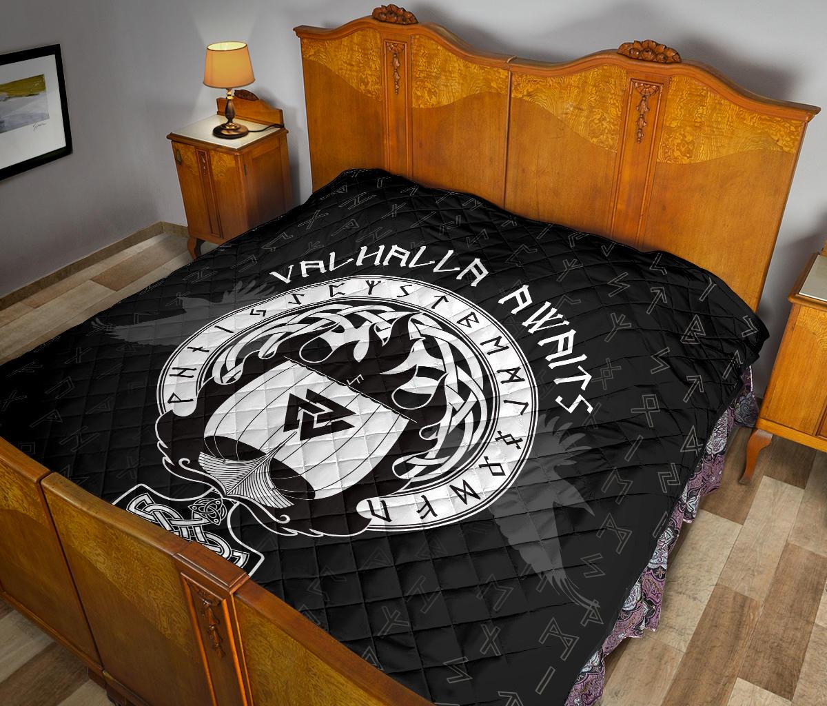 Viking Premium Quilt  Warship Drakkar