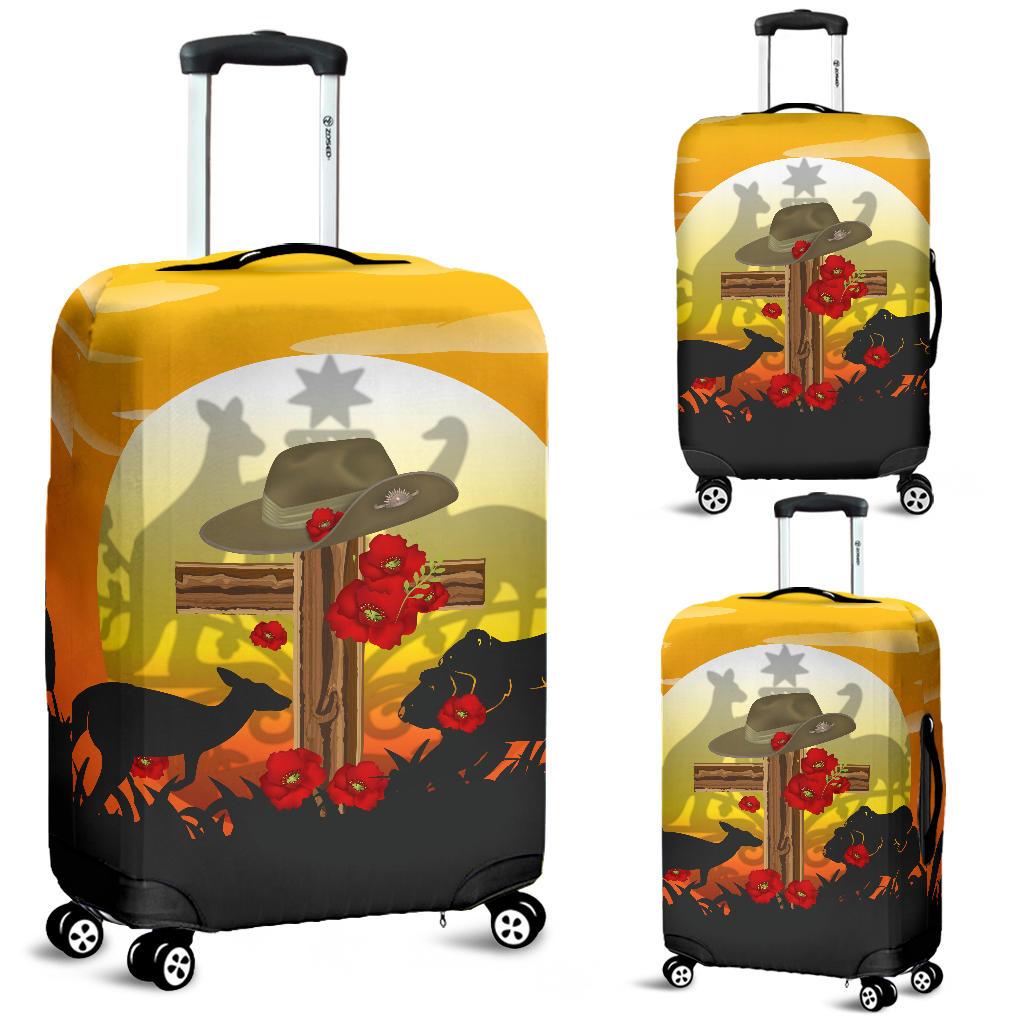 Luggage Covers - Anzac Day Suitcase Dawn Service - Women