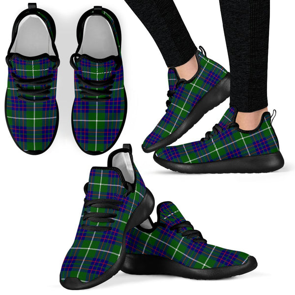 MacIntyre Hunting Modern Tartan Plaid Mesh Knit Sneakers