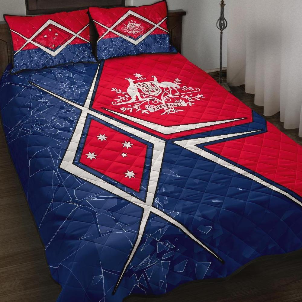 Quilt Bed Set - Aussie Flag