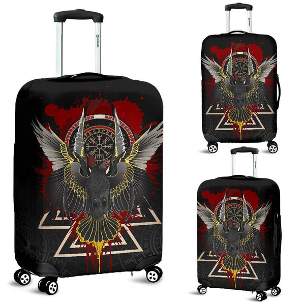 Viking Luggage Cover Raven of Odin Special Version