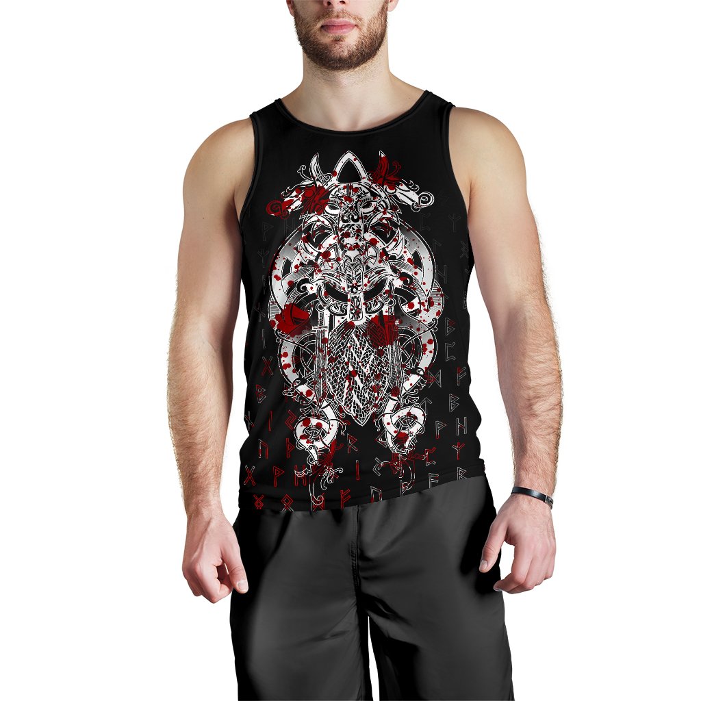 Viking Men's Tank Top Tyr Tattoo Blood