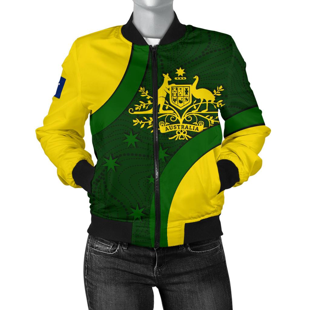Bomber Jacket - Australia Coat of Arms Jacket National Colors